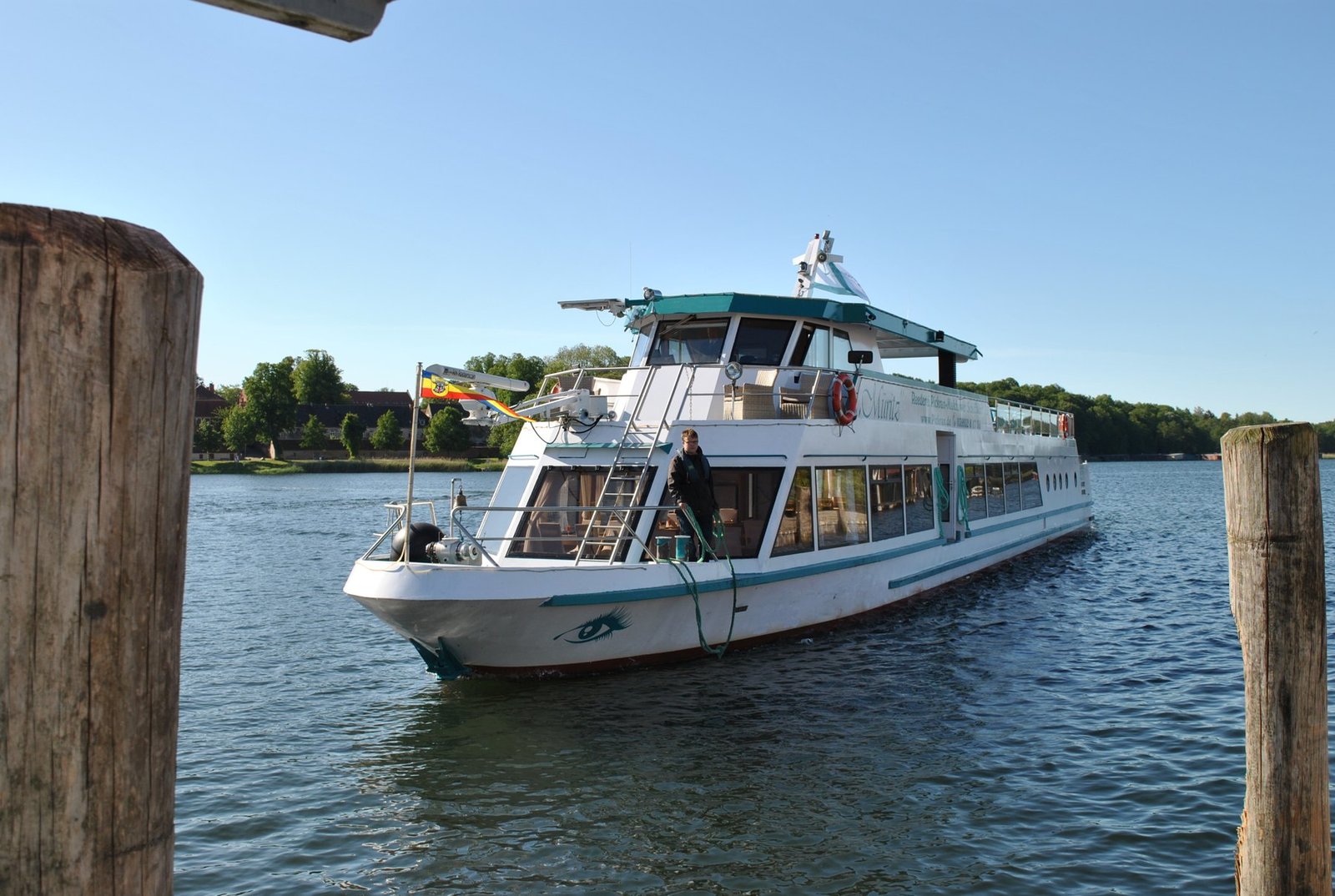 Dampferfahrt nach Malchow am Fleesensee